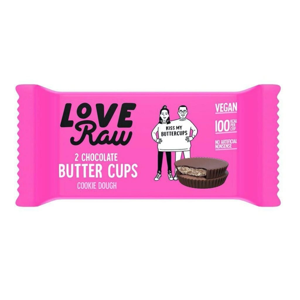 Love Raw Butter Cups 34g - Cookie Dough