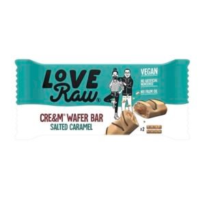 Love Raw Vegan Cream Wafer Bar 45g - Salted Caramel