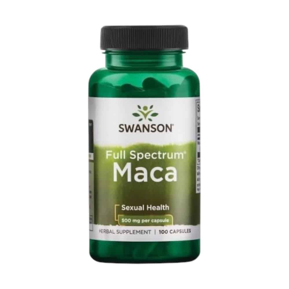 Maca 500mg 100 Caps - Swanson