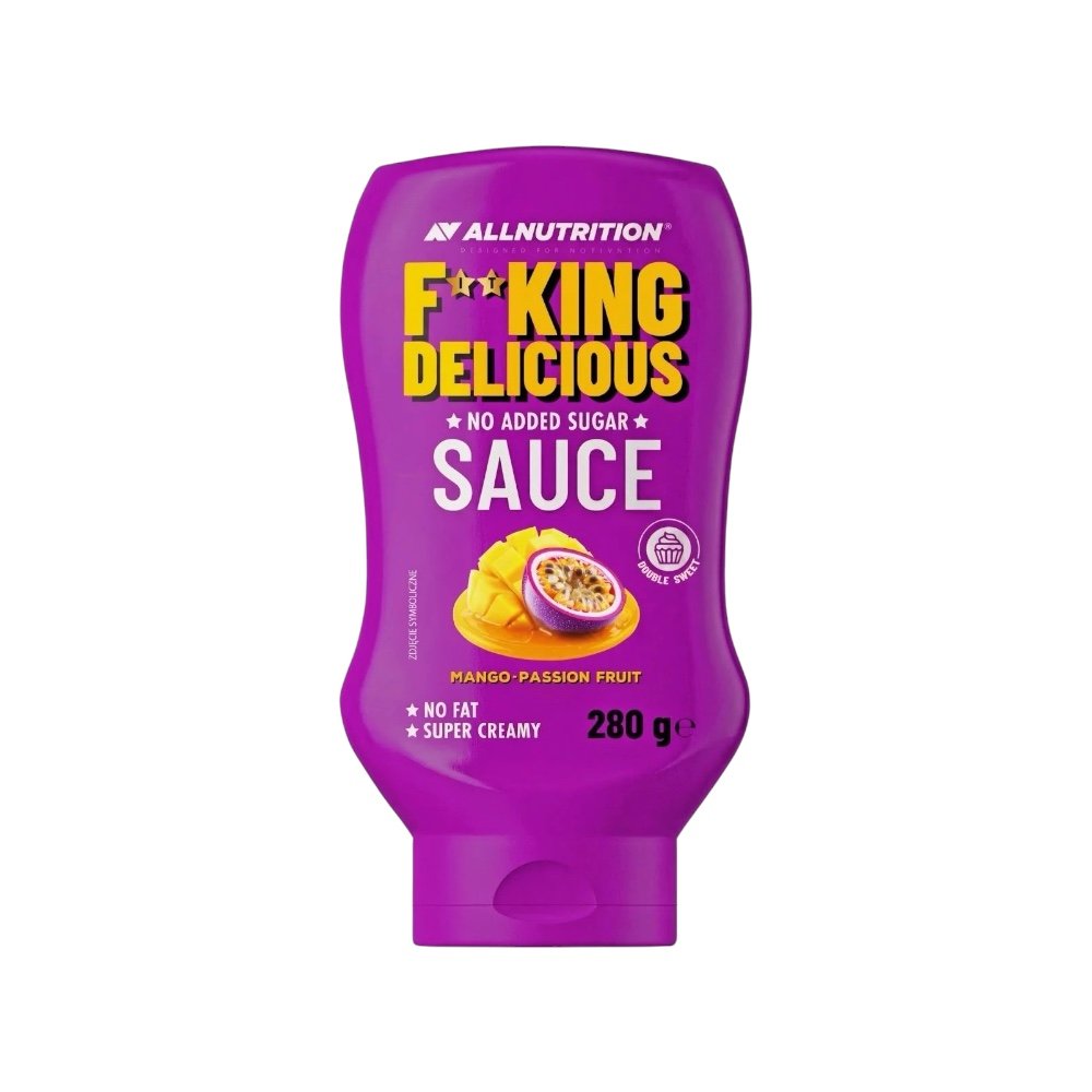 FitKing Delicious Sauce 280g - Mango Passion Fruit