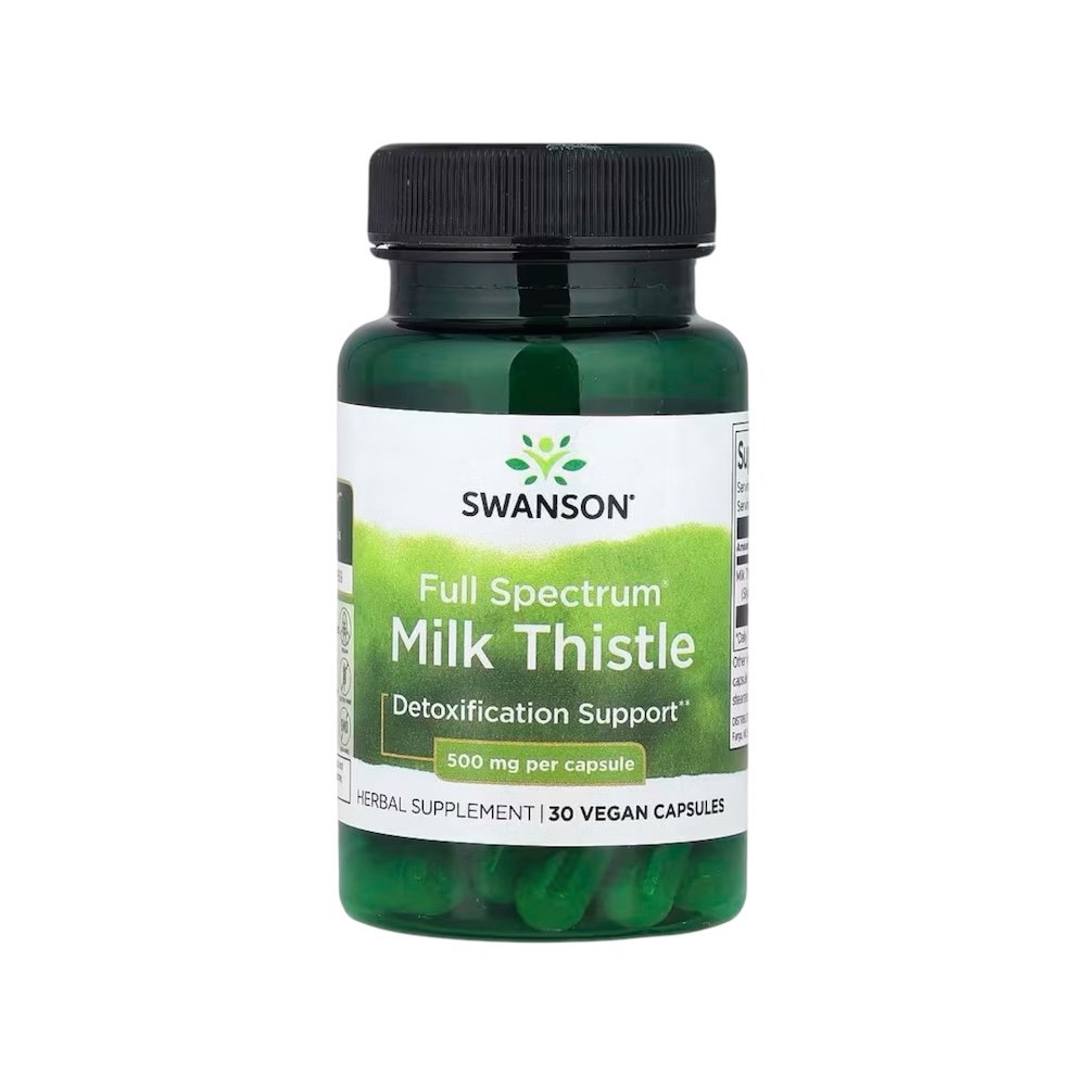 Milk Thistle 500mg 30 Veg Caps - Swanson