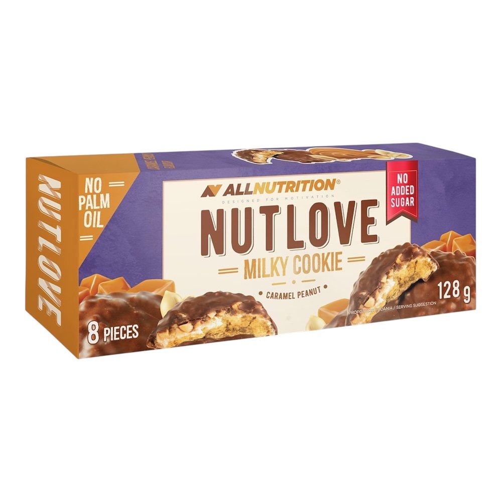 NutLove Cookie 128g - Milky Cookie Caramel Peanut