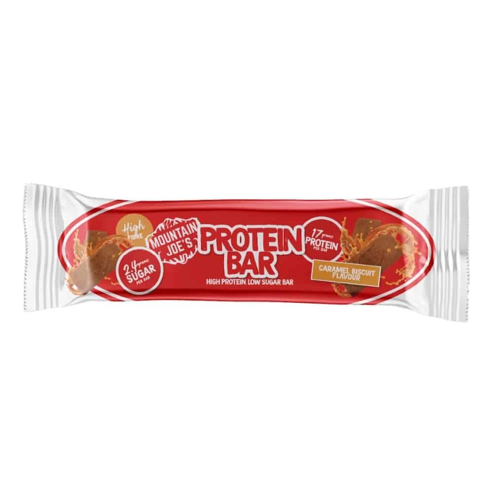 Mountain Joe's Protein Bar 55g - Caramel Biscuit