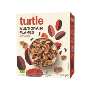 Multigrain Flakes Chocolate 300g - Turtle Eat Organic