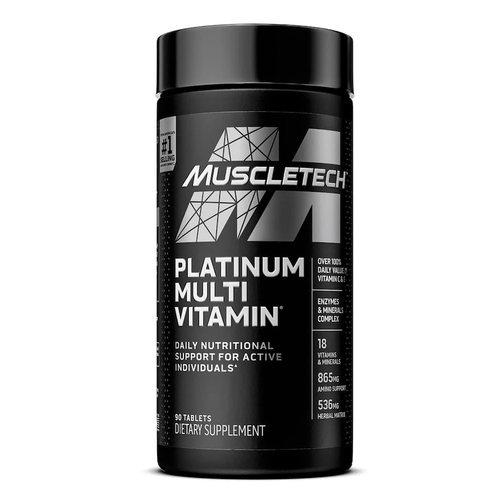 Platinum Multi Vitamin 90 Tablets - MuscleTech