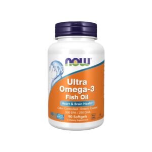 Ultra Omega 3 Fish Oil 90 Softgels - Now Foods