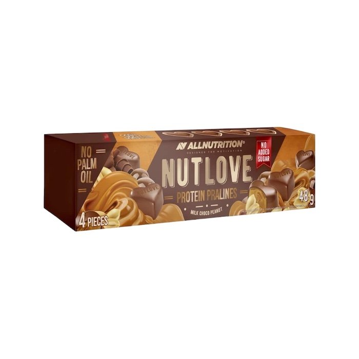 NutLove Protein Pralines 48g - Milk Choco Peanut