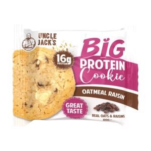 Uncle Jack's Big Protein Cookie 100g - Oatmeal Raisin