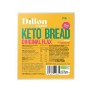 Organic Keto Bread Original Flax 250g - Dillon Organic