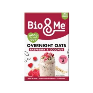Overnight Oats Raspberry & Coconut 350g - Bio&Me
