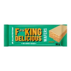 FitKing Delicious Wafers 80g - Peanut
