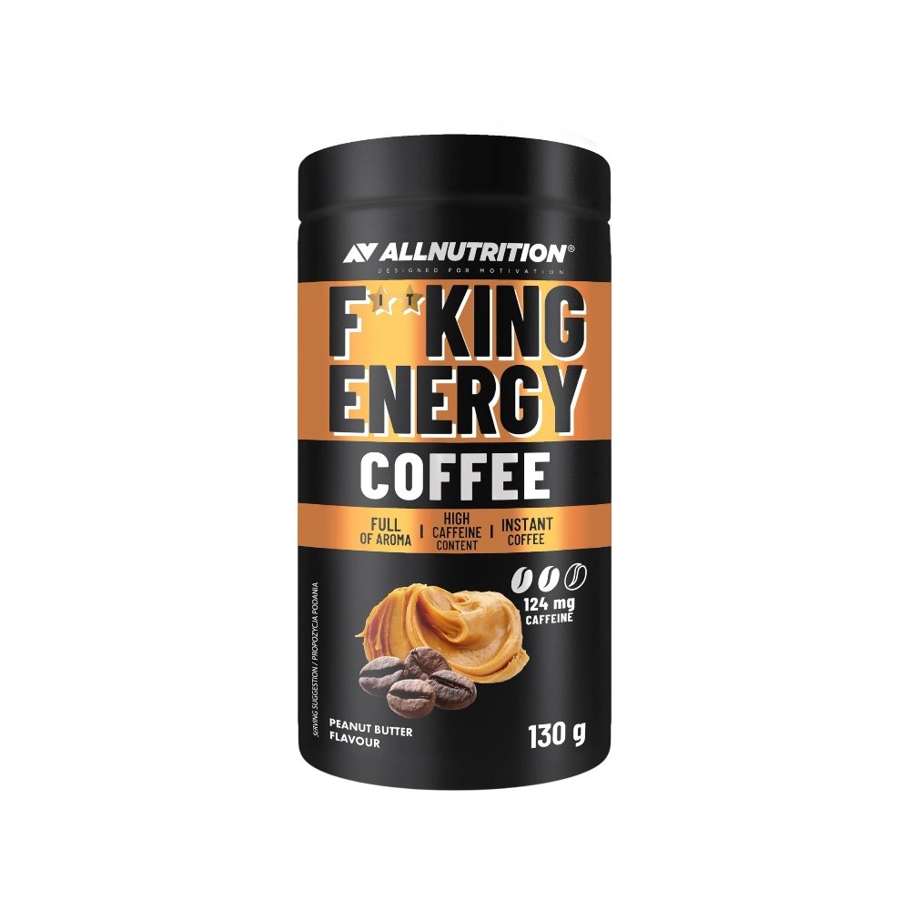 FitKing Energy Coffee 130g - Peanut Butter