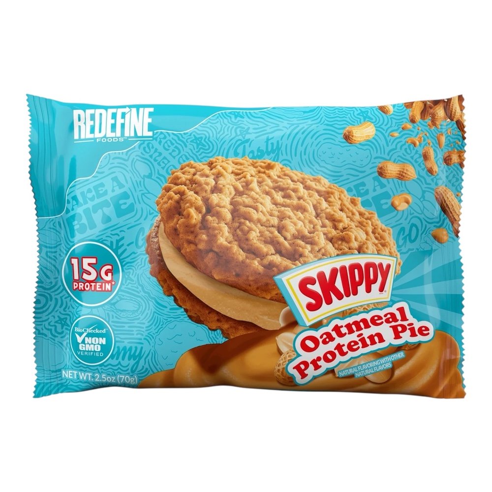 Redefine Foods Oatmeal Protein Pie 70g - Peanut Butter
