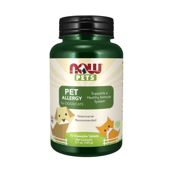 Pet Allergy Now Pet - 75 Chewable Tablets (Short-Past BB Date)