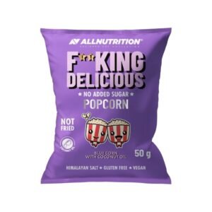 FitKing Delicious Popcorn 50g -  Blue Corn With Coconut Oil