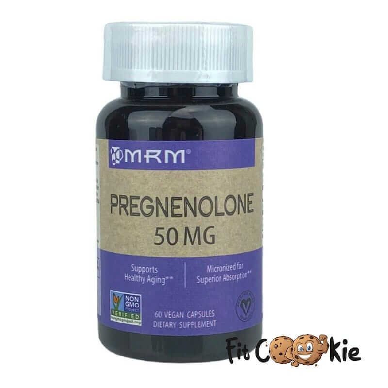 Pregnenolone 50mg 60 veg capsules - MRM Nutrition