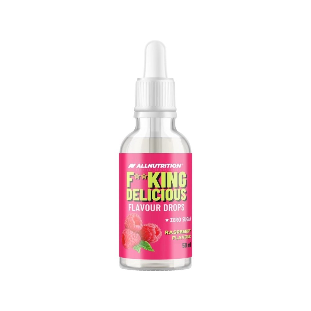 FitKing Delicious Flavour Drops 50ml - Raspberry