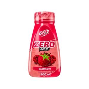 6PAK Zero Syrup 500ml - Raspberry