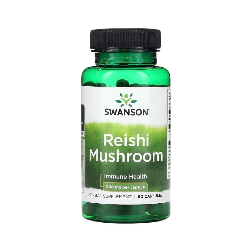 Reishi Mushroom 600mg 60 Caps - Swanson