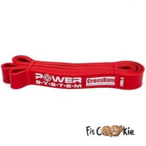 Resistance Band Red Level 3 Width 32MM Load Up to 40kg - Power System