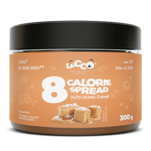 Locco 8 Calorie Chocolate Spread 300g - Salted Caramel
