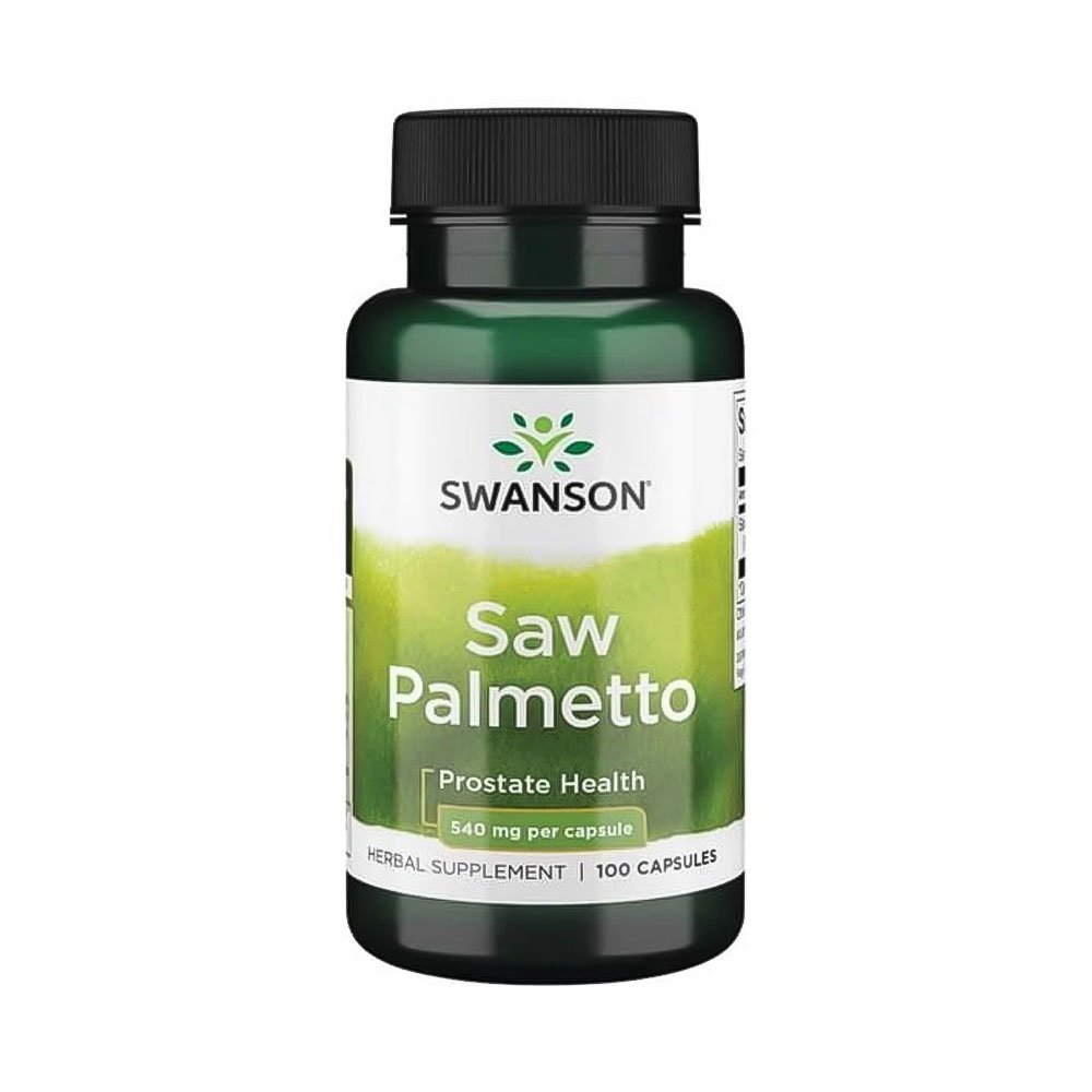 Saw Palmetto 540mg 100 Caps - Swanson