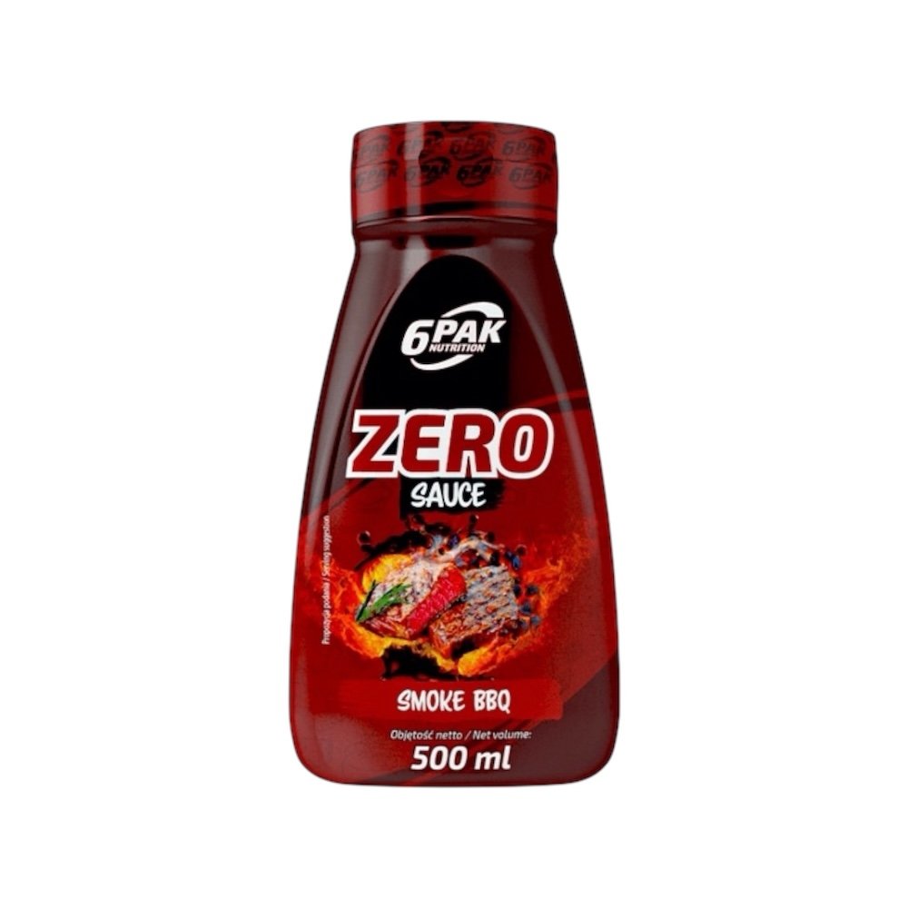 6PAK Zero Sauce 500ml - Smoke BBQ