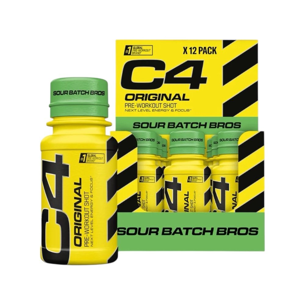 C4 Pre Workout Shot 12x 60ml - Cellucor