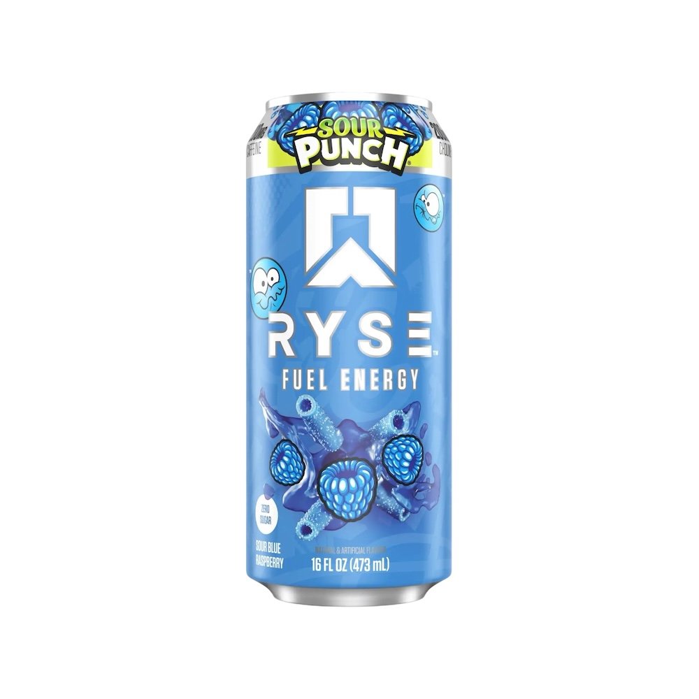 Ryse Fuel Energy Drink 473ml - Sour Punch Blue Raspberry