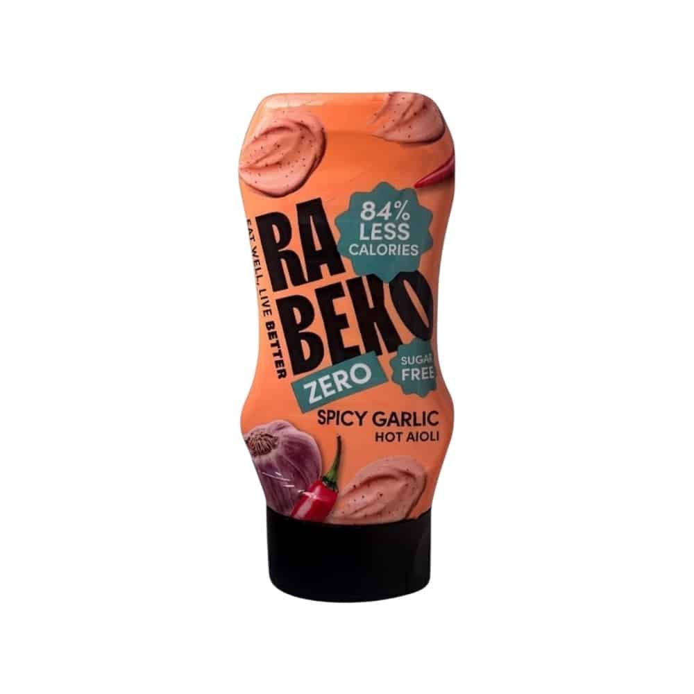 Rabeko Zero Sauce 350g - Spicy Garlic Hot Aioli