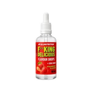 FitKing Delicious Flavour Drops 50ml - Strawberry