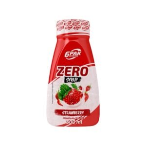 6PAK Zero Syrup 500ml - Strawberry