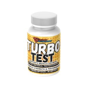 Turbo Test 120 Veg Caps - Super Nutritions