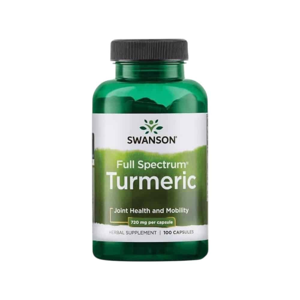 Turmeric 720mg 100 Caps - Swanson