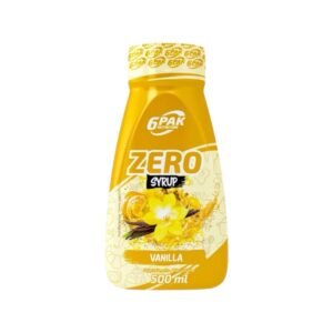 6PAK Zero Syrup 500ml - Vanilla