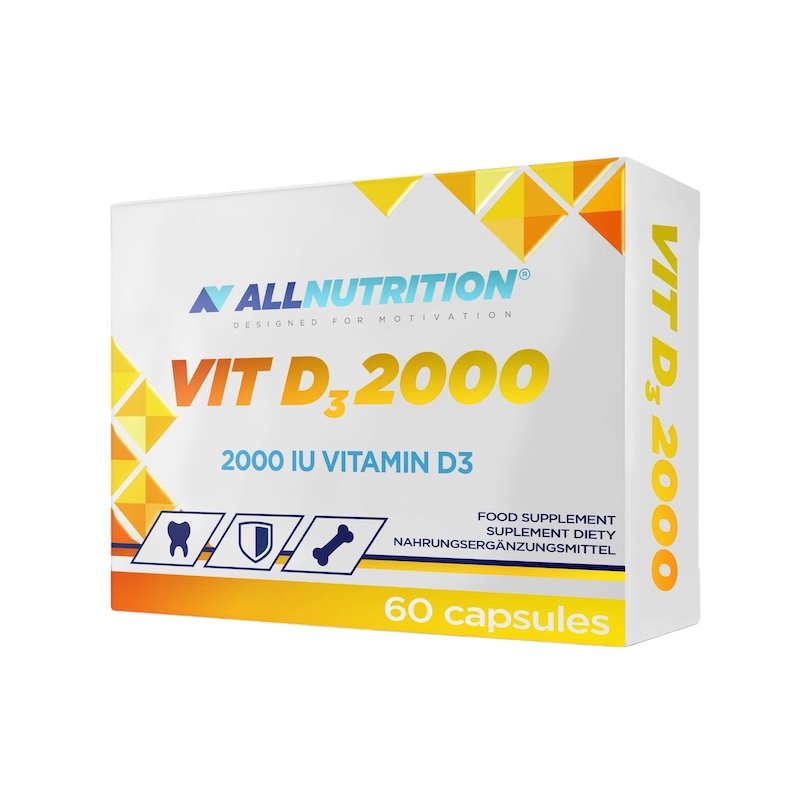 Vit D3 2000iu 60 Caps - ALLNutrition