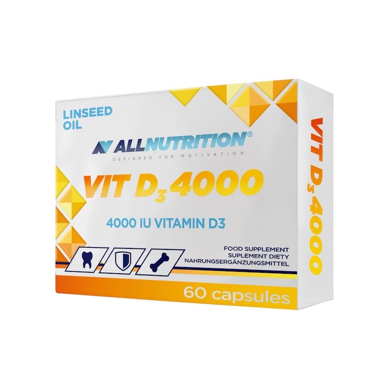 Vit D3 4000iu 60 Caps - ALLNutrition