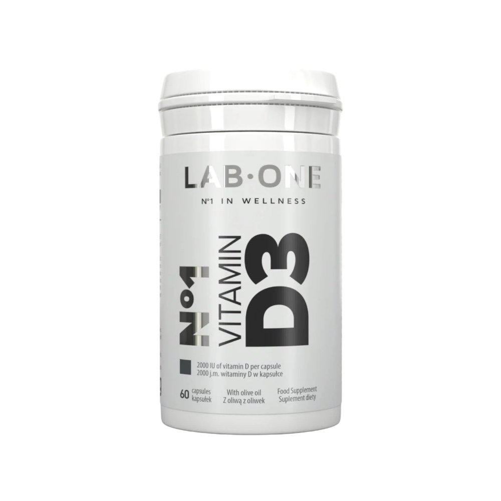 Vitamin D3 60 Caps - Lab One