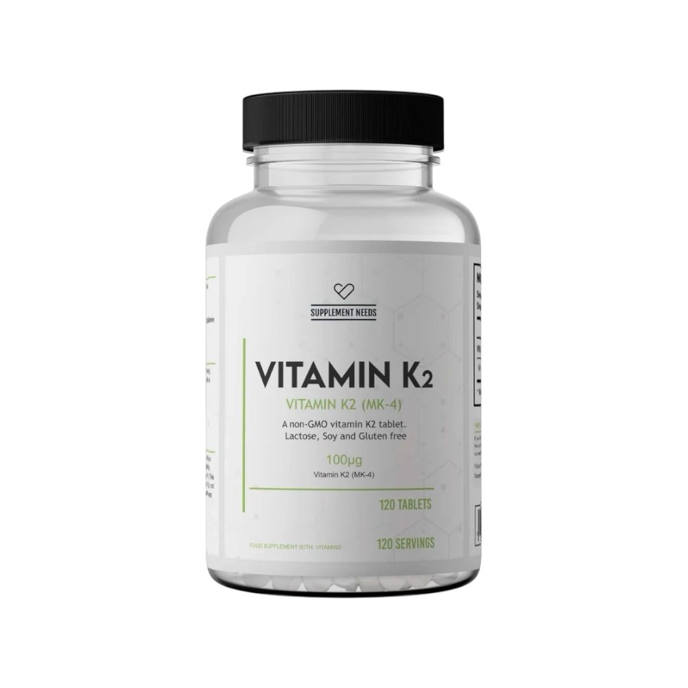 Vitamin K2 MK-4 120 Tabs - Supplements Needs