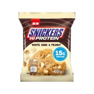Snickers Hi Protein Cookie 60g - White Choc & Peanut