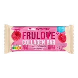 FruLove Collagen Bar 35g - White Chocolate Raspberry