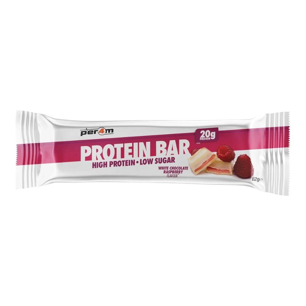 Per4m Protein Bar 62g - White Chocolate Raspberry