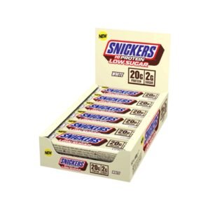 Snickers Hi Protein Low Sugar Bar 12x 57g - White