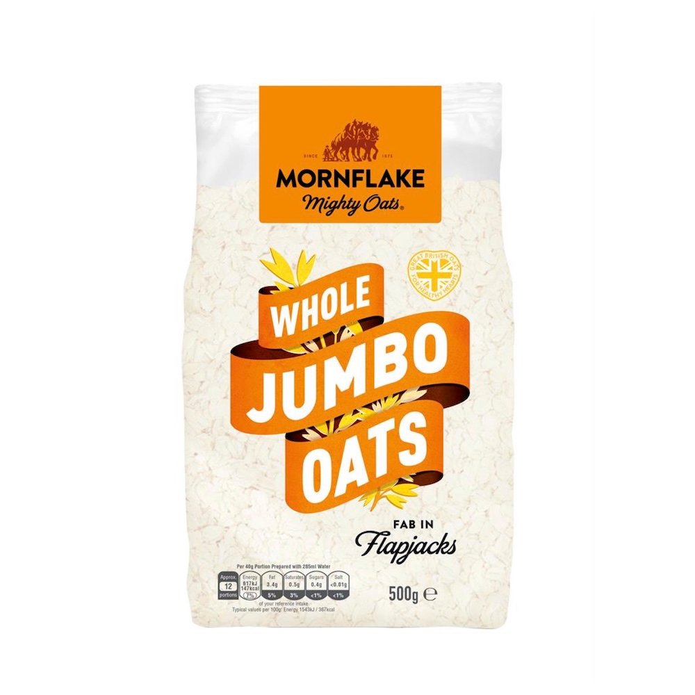 Whole Jumbo Oats 500g - Mornflake