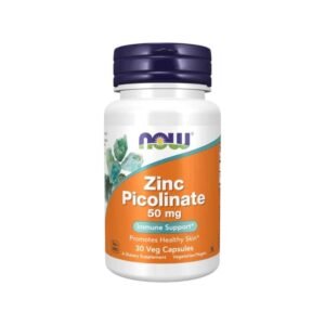 Zinc Picolinate 50mg 30 Veg Caps - Now Foods